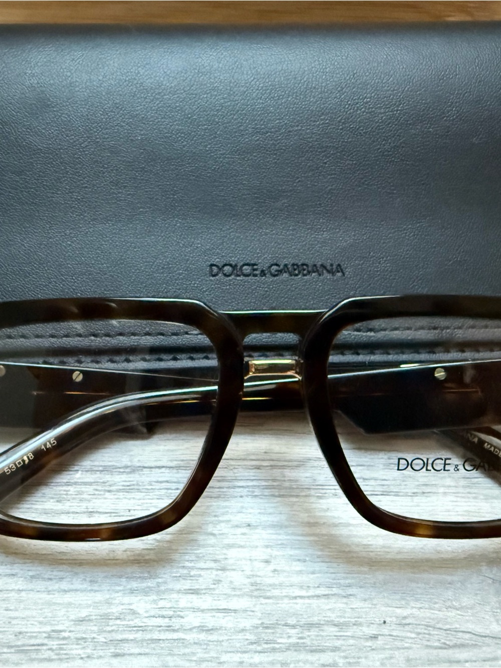 Dolce & Gabbana Tortoiseshell and Black Women's Sunglasses
